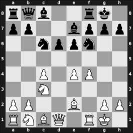 1961 Marianske Lazne zt – Round 14 – Olafsson, Fridrik – 1/2-1/2 – Blom, Kaj – G99