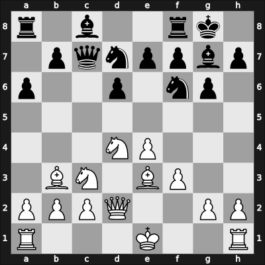 1961 Maroczy Memorial – Round 1 – Bilek, Istvan – 0-1 – Simagin, Vladimir – G28