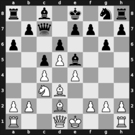 1961 Maroczy Memorial – Round 9 – Korchnoi, Viktor – 1-0 – Bilek, Istvan – G42