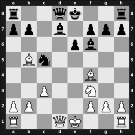 1961 Maroczy Memorial – Round ? – Korchnoi, Viktor – 1/2-1/2 – Barcza, Gedeon – G53