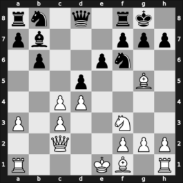 1961 Maroczy Memorial Budapest HUN – Round 1 – Kluger, Gyula – 0-1 – Barcza, Gedeon – G15