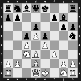 1961 Maroczy Memorial Budapest HUN – Round 1 – Bisguier, Arthur B – 1-0 – Bilek, Istvan – G31