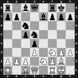 1961 Maroczy Memorial Budapest HUN – Round 1 – Simagin, Vladimir – 1/2-1/2 – Bronstein, David I – G42