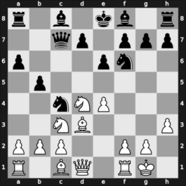 1961 Maroczy Memorial Budapest HUN – Round 1 – Pogats, Jozsef Jr. – 0-1 – Portisch, Lajos – G43