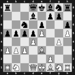 1961 Maroczy Memorial Budapest HUN – Round 1 – Bronstein, David I – 1-0 – Donner, Jan-Hein – G47