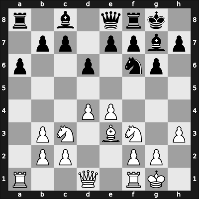 1961 Minet Shield – Round 1.1 – Collins, Richard Arnold – 1/2-1/2 – Adams, Peter J – G2