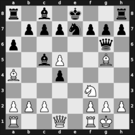 1961 Montevideo – Round 3 – Dominguez, Cristobal – 1/2-1/2 – Rossetto, Hector – G20