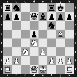 1961 Moscow – Round 1 – Malich, Burkhard, Dr. – 0-1 – Zaitsev, Alexander – G3