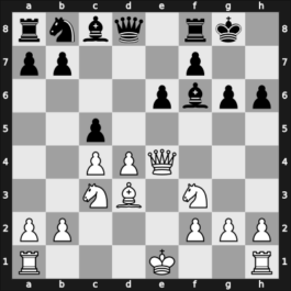 1961 Moscow – Round 1 – Malich, Burkhard, Dr. – 1/2-1/2 – Jansa, Vlastimil – G7