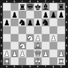 1961 Moscow – Round 1 – Bonch-Osmolovsky, Mikhail – 0-1 – Petrosian, Tigran A. – G10