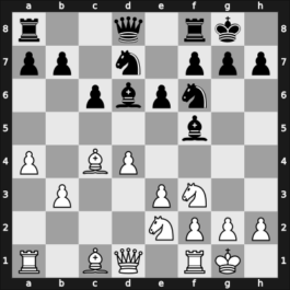 1961 Moscow Ch – Round 1 – Bronstein, David I – 1/2-1/2 – Ignatiev, Felix N – G1