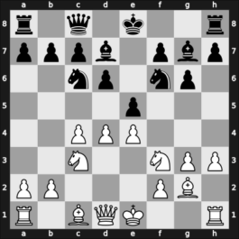 1961 Moscow Ch – Round 1 – Titenko, Vladimir F – 0-1 – Bronstein, David I – G2