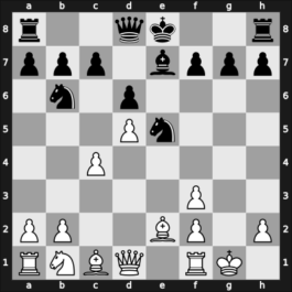 1961 Moscow Ch – Round 1 – Vasiukov, Evgeni – 1-0 – Aronin, Lev – G4
