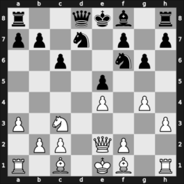 1961 Moscow Ch – Round 1 – Muchnik, H. – 1-0 – Simagin, Vladimir – G8