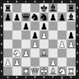 1961 Moscow Ch – Round 1 – Vasilchuk, Yuri – 0-1 – Volovich, Anatoly – G11