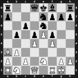 1961 Moscow Ch – Round 1 – Vasilchuk, Yuri – 1-0 – Bronstein, David I – G12
