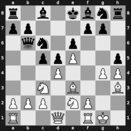 1961 Moscow Ch – Round 1 – Aronin, Lev – 1-0 – Bronstein, Daniel E – G13