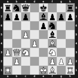 1961 Moscow Ch – Round 1 – Bronstein, David I – 1-0 – Shamkovich, Leonid – G15