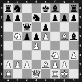 1961 Moscow Ch – Round 14 – Muchnik, H. – 1-0 – Volovich, Anatoly – G28