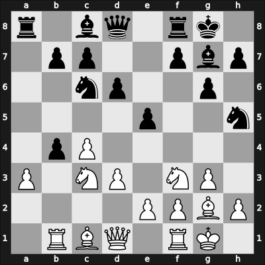 1961 Moscow Ch – Round ? – Shatskes, Boris A – 1/2-1/2 – Vasiukov, Evgeni – G40