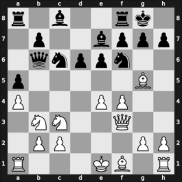 1961 Moscow Ch – Round ? – Volovich, Anatoly – 1-0 – Korzin, Vitaly A – G86