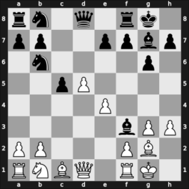 1961 Moscow RUS – Round 1 – Smyslov, Vladimir – 1-0 – Simagin, Vladimir – G6