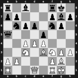 1961 Moscow RUS – Round 11 – Titenko, Vladimir F – 1/2-1/2 – Khasin, Abram – G13