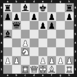 1961 Moskou – Round 1 – Korchnoi, Viktor – 1-0 – Furman, Slavomir – G4