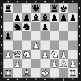 1961 Moskou – Round 1 – Korchnoi, Viktor – 1/2-1/2 – Simagin, Vladimir – G10
