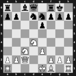 1961 Moskou – Round 1 – Taimanov, Mark E – 1-0 – Lutikov, Anatoly S – G20