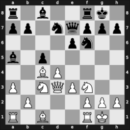 1961 Moskou – Round 1 – Kortchnoi, V. – 1-0 – Polugaevsky, L. – G37