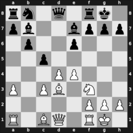 1961 Moskou – Round 1 – Averbakh, Yuri L – 1-0 – Bannik, Anatolij – G38