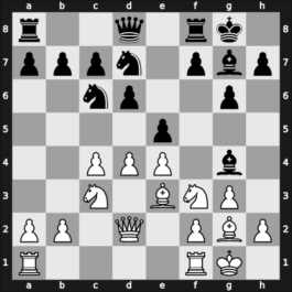 1961 Moskou – Round 1 – Cherepkov, Alexander V – 0-1 – Stein, Leon Rico – G43