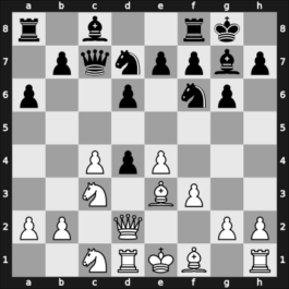 1961 Moskou – Round 1 – Polugaevsky, Lev – 1/2-1/2 – Boleslavsky, Isaac – G48