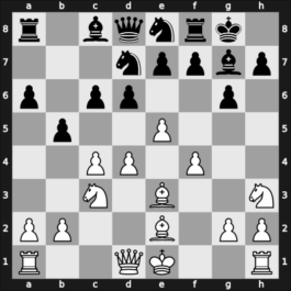 1961 Moskou – Round 1 – Spassky, Boris Vasily – 1/2-1/2 – Boleslavsky, Isaac – G49