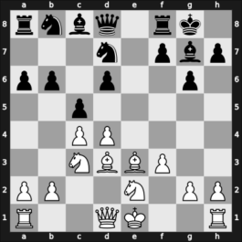 1961 Moskou – Round 1 – Polugaevsky, Lev – 1-0 – Stein, Leon Rico – G50