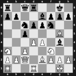 1961 Moskou – Round 1 – Bronstein, David I – 1/2-1/2 – Smyslov, Vladimir – G63