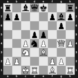 1961 Moskou – Round 1 – Cherepkov, Alexander V – 0-1 – Gufeld, Eduard – G76
