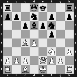 1961 Moskou – Round 1 – Averbakh, Yuri L – 1/2-1/2 – Bronstein, David I – G80