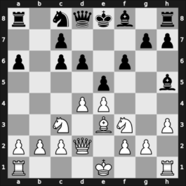 1961 Moskou – Round 1 – Gufeld, Eduard – 1/2-1/2 – Lutikov, Anatoly S – G85