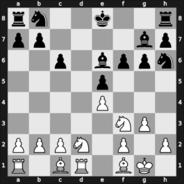 1961 Moskou – Round 1 – Kortchnoi, V. – 1/2-1/2 – Averbach, Y. – G104
