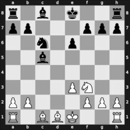 1961 Moskou – Round 1 – Geller, Efim P – 1/2-1/2 – Averbakh, Yuri L – G107