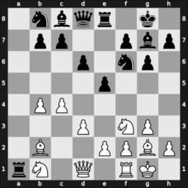 1961 Moskou ZShK – Round 2 – Smyslov, Vasily – 1-0 – Gufeld, Eduard – G12