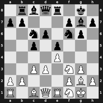 1961 Moskou ZShK – Round 4 – Vasiukov, Evgeni – 1/2-1/2 – Gufeld, Eduard – G20