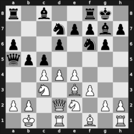 1961 Moskou ZShK – Round 10 – Pachman, Ludek – 1/2-1/2 – Vasiukov, Evgeni – G49