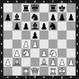 1961 Netanya – Round 3 – Aloni, Itzchak – 1/2-1/2 – Trifunovic, Petar – G16
