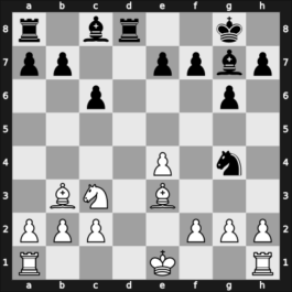 1961 Netanya – Round 4 – Guti, Emanuel – 1/2-1/2 – Trifunovic, Petar – G26