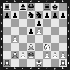 1961 Netanya – Round 10 – Durão, Joaquim Manuel – 1/2-1/2 – Aloni, Itzchak – G66
