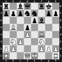 1961 New York ch-USA – Round 4 – Hearst, Eliot – 1/2-1/2 – Byrne, Ray – G19