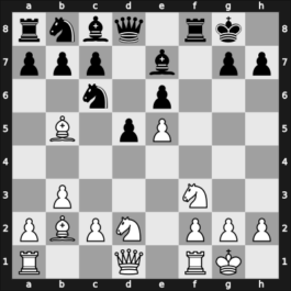 1961 New York ch-USA – Round 6 – Mednis, Edmar J – 1/2-1/2 – Byrne, Ray – G30
